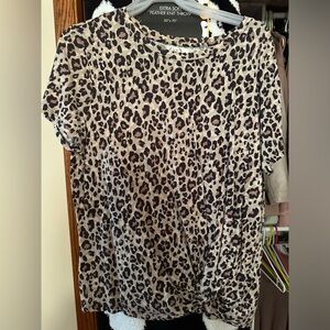 Leopard Print 24/7 Tee